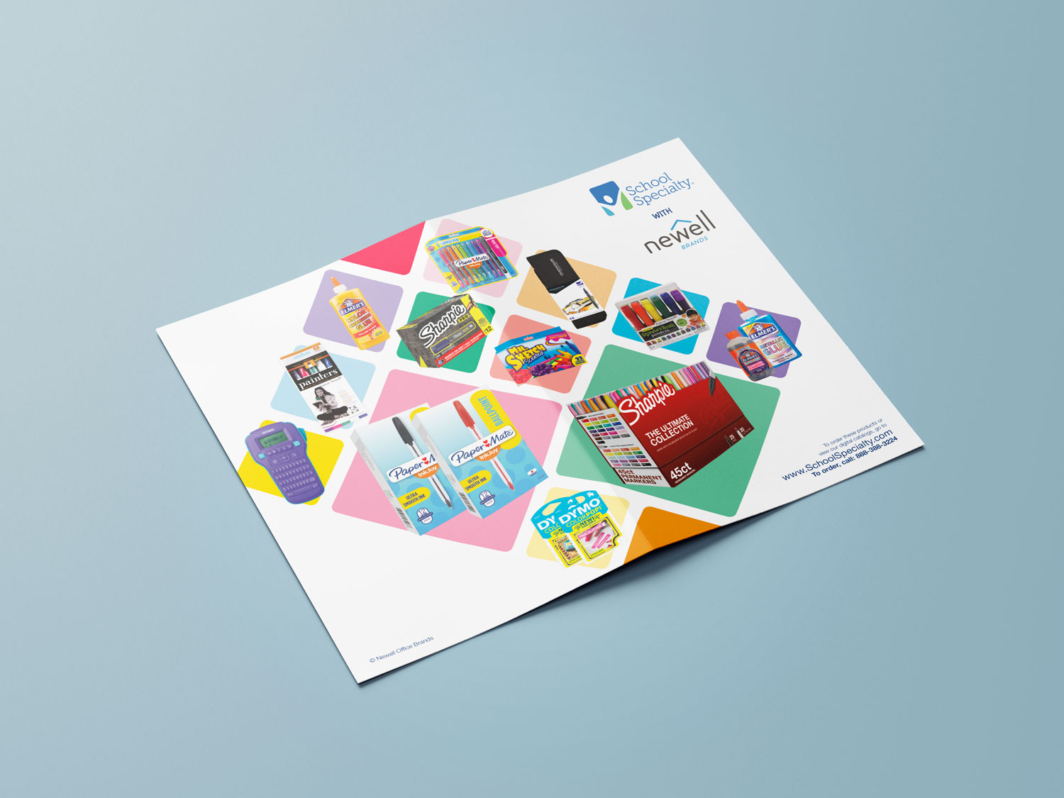 SAN-SS-Product-Brochure-Cover Newell Brands school specialty brochure design cover