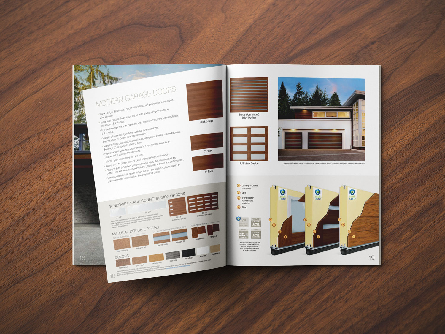 RSDR-CANYONRIDGEBR-20-Interior Clopay sell sheet design