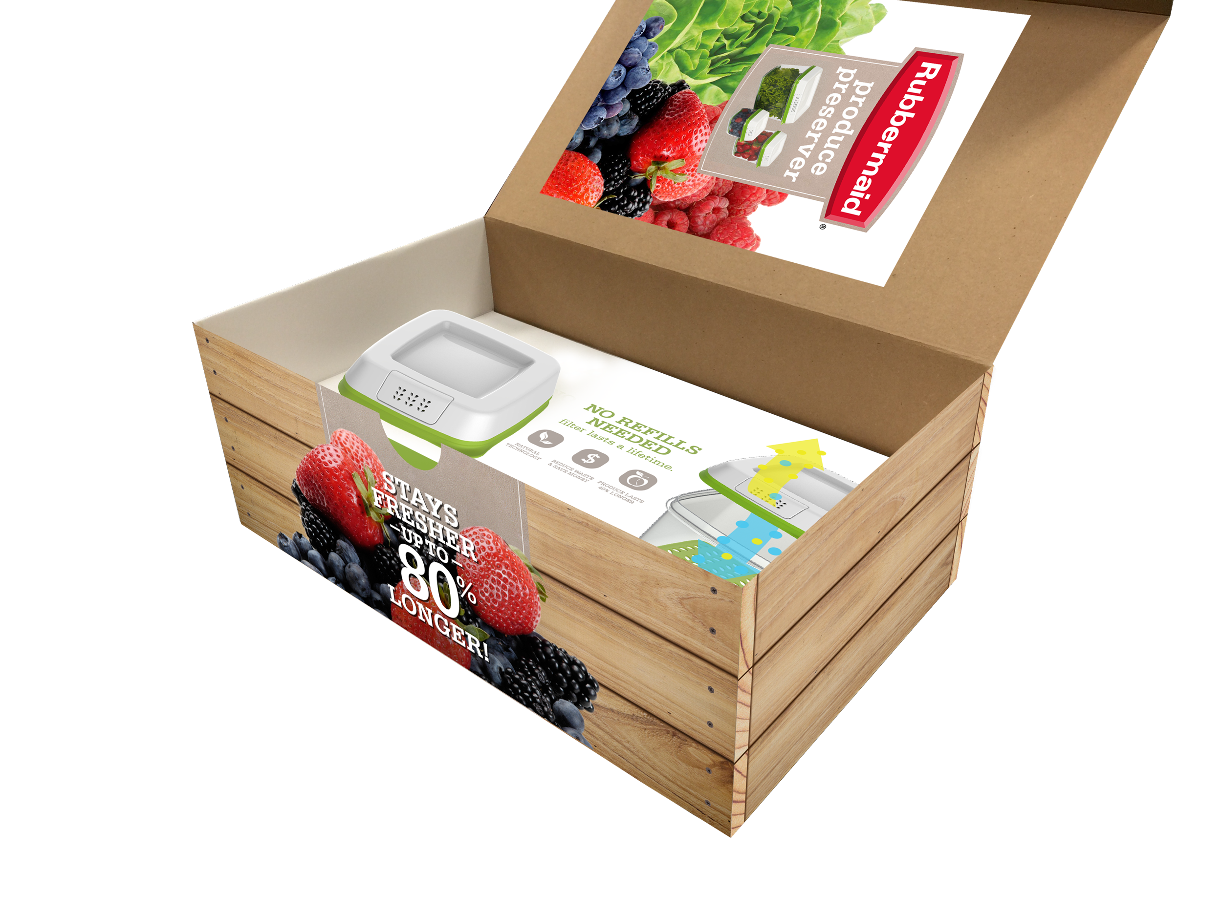 Rubbermaid launch kit