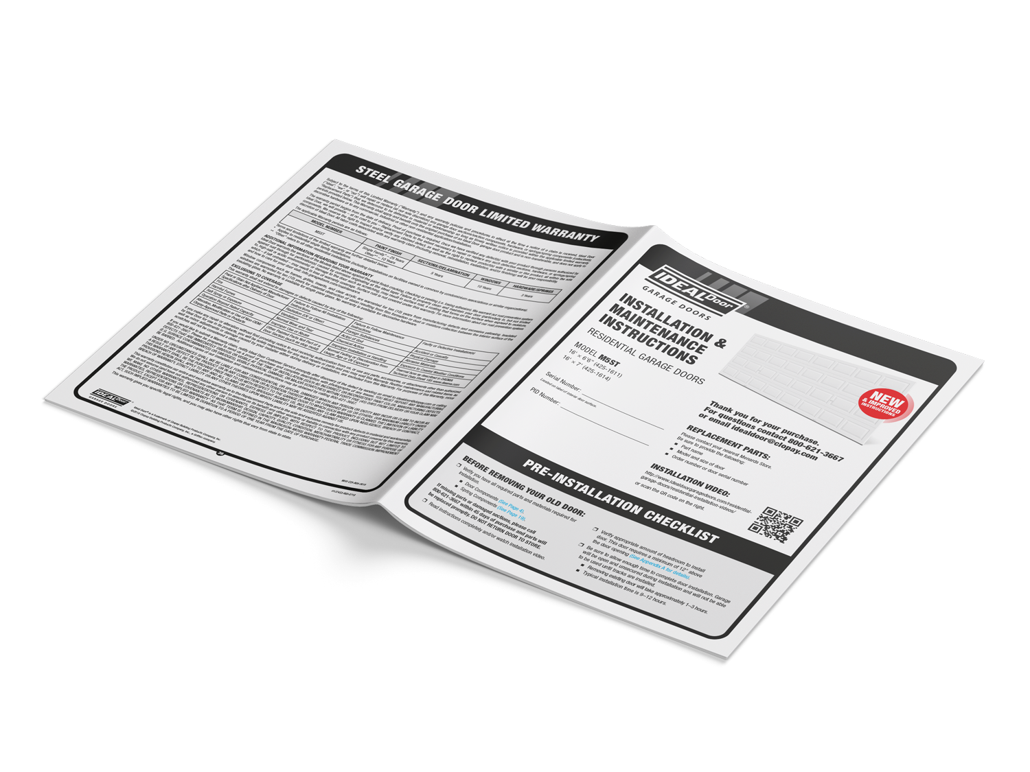 Ideal door installation instructions design cover