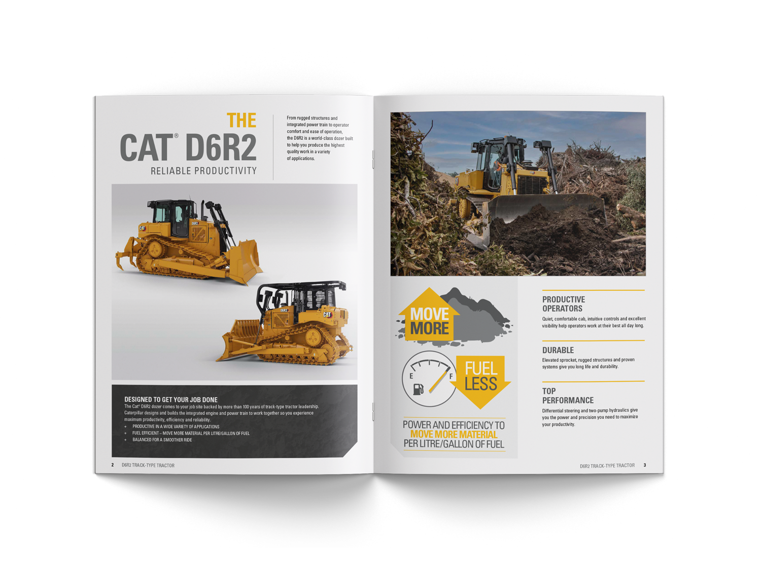 108284-CAT-D6R2-Brochure-Mockup-2 Caterpillar brochure design