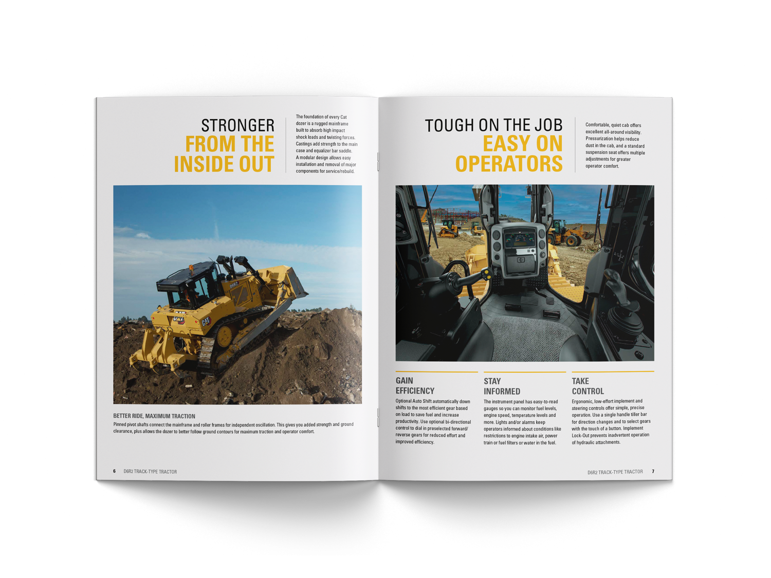 108284-CAT-D6R2-Brochure-Mockup-4 Caterpillar brochure design