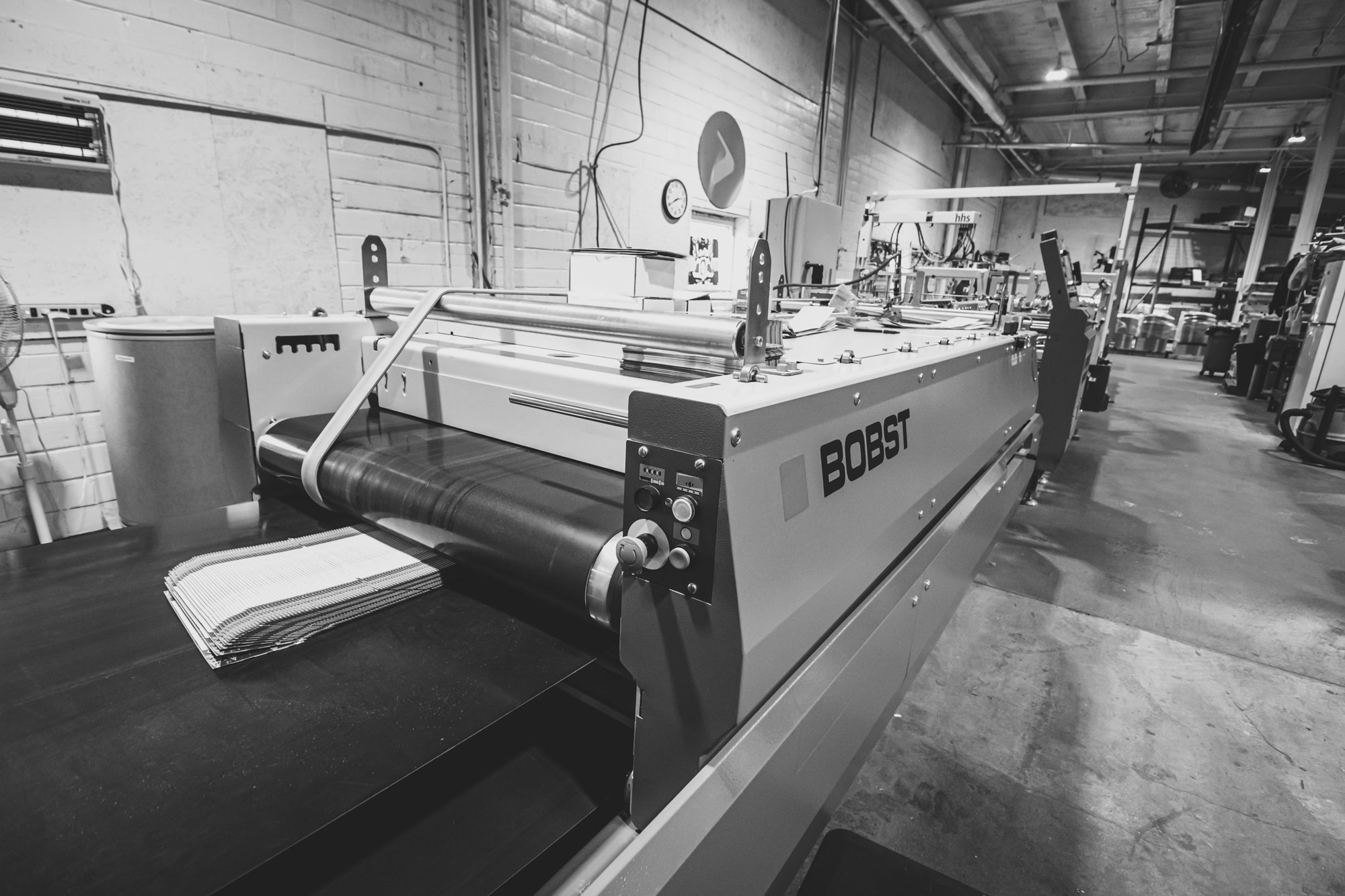bobst folding and gluing