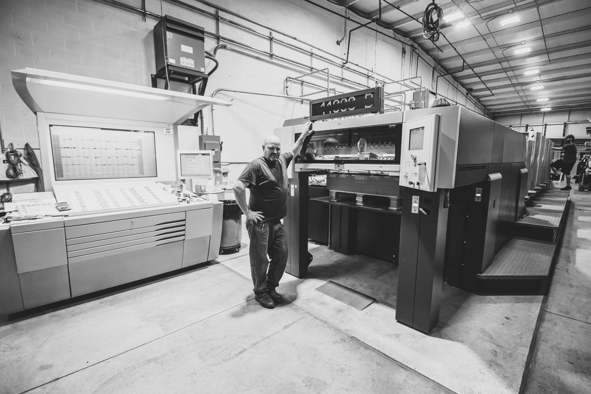 offset printing press